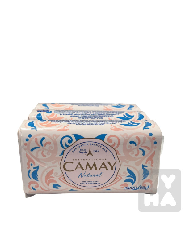 Camay mýdlo 125g Narural 3ks