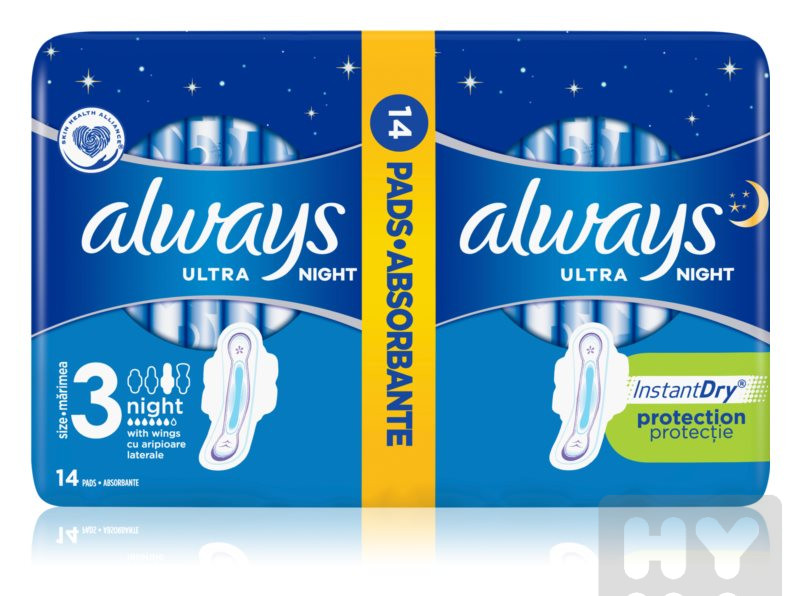 Always ultra duo 14ks day a night size 3