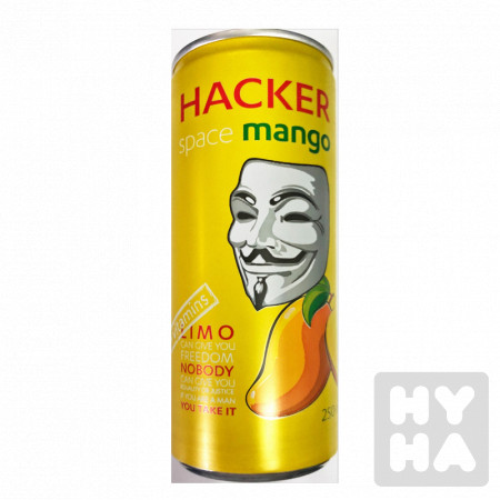 detail Hacker 250ml mango