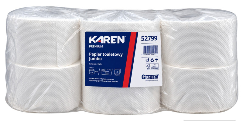KAREN premium TP Jumbo 2vrst. 100m/12ks