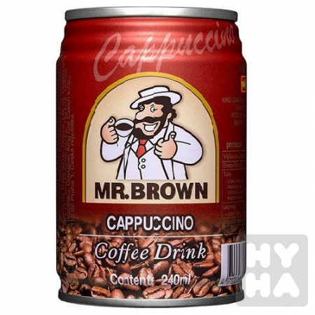 detail Mr. Brown 240ml Cappuccino