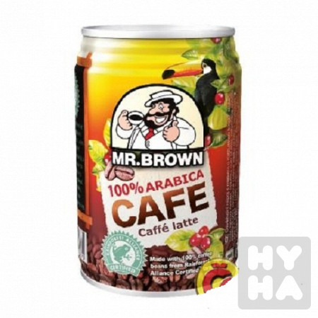 detail Mr. Brown 240ml Latte