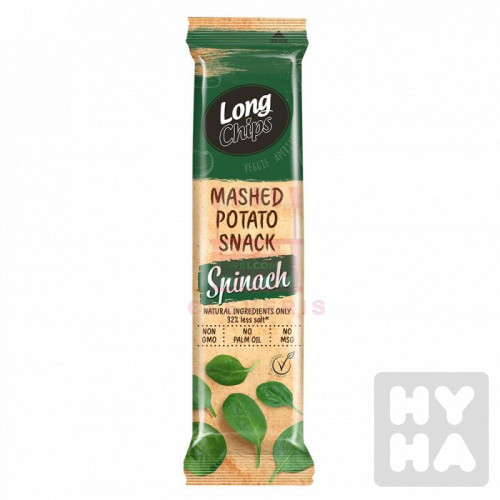 Long chips 75g Spinach