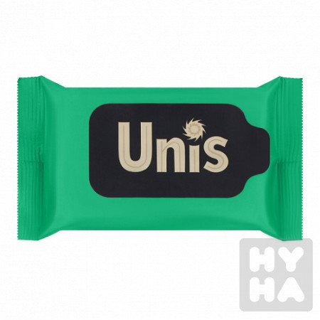 detail UNIS vlhcene ubrousky 15ks Green