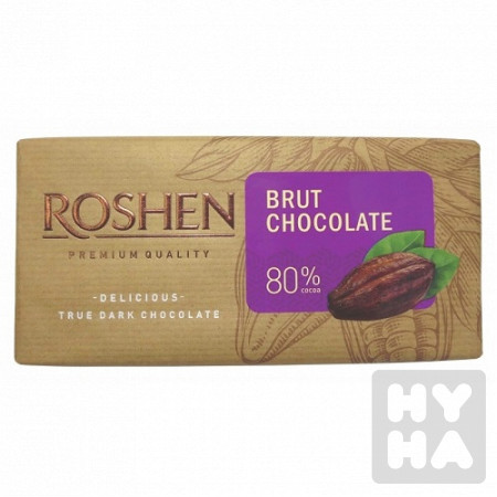 detail Roshen 90g Hořká čokoláda 80%