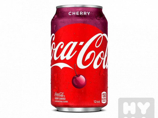 detail Cocacola US 355ml cherry