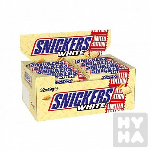 Snickers 49g White limited edition