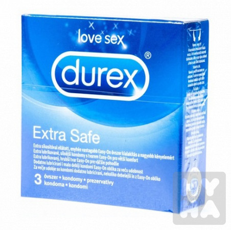 detail Durex 3ks extra safe