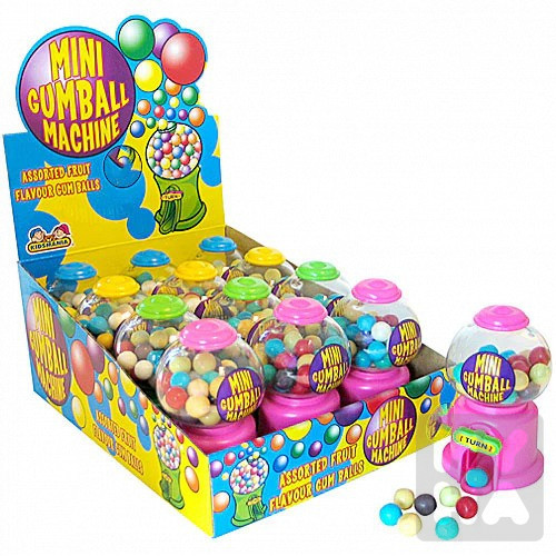 Mini gum balls machine 40g/12ks