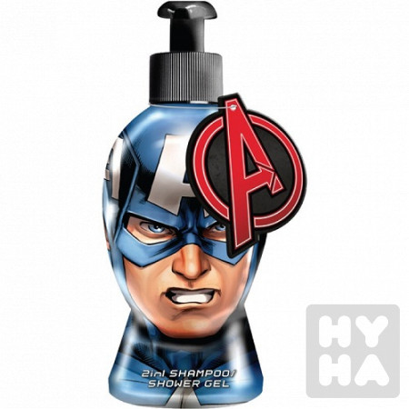 detail captain america 300ml sprchovy
