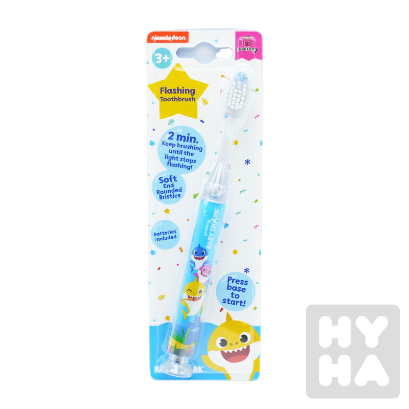 Dětský zubní kartáěek 3+ blikající Baby shark