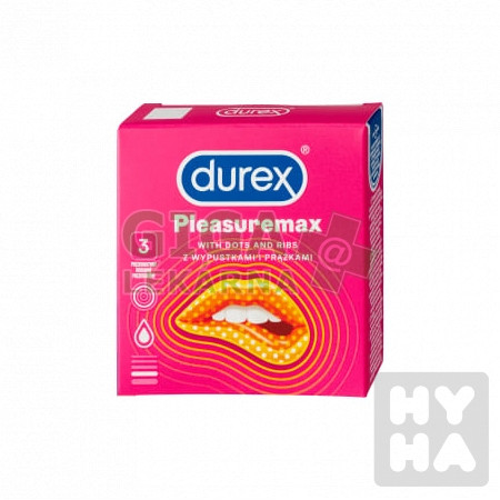 detail Durex 3ks Pleasuremax