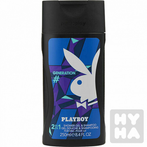Playboy sprchový gel 250ml generation