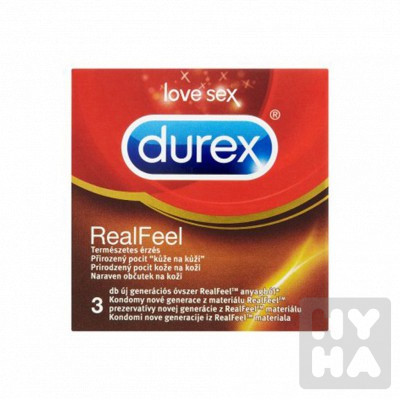 detail Durex 3ks Real feel