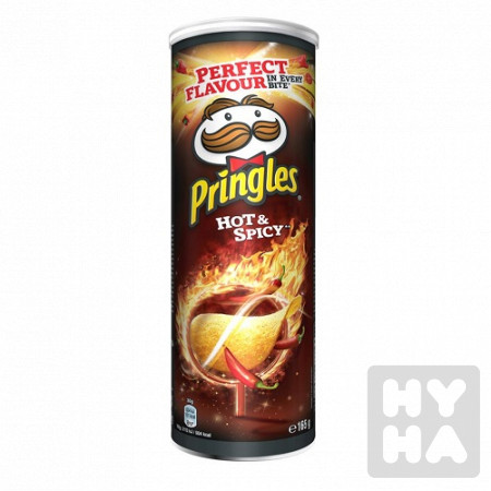 detail Pringles 165g Hot & Spicy