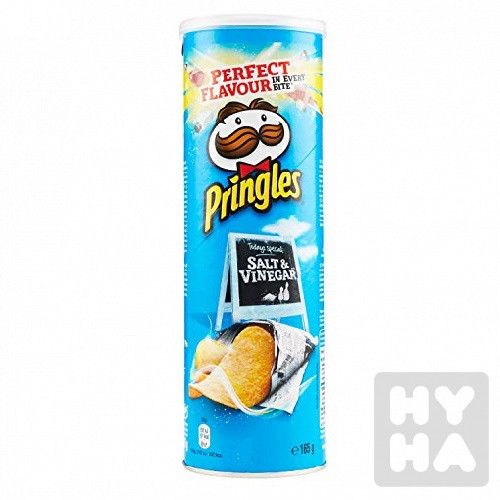 Pringles 165g Salt a vinegar