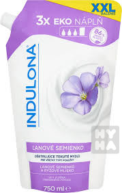 Indulona tekuté mydlo 750ml Lanové semienko