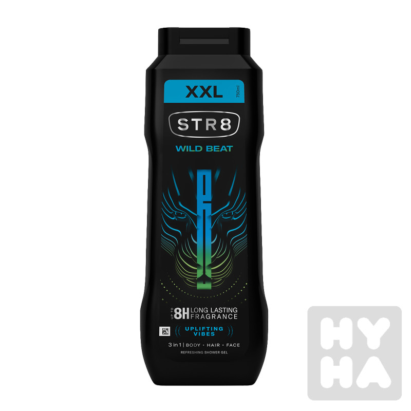 STR8 750ML SH Gel Wild Beat