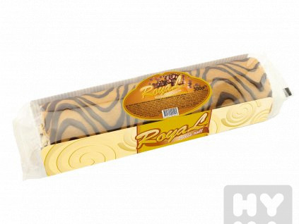 detail Royal swiss roll 300g Cappuccino