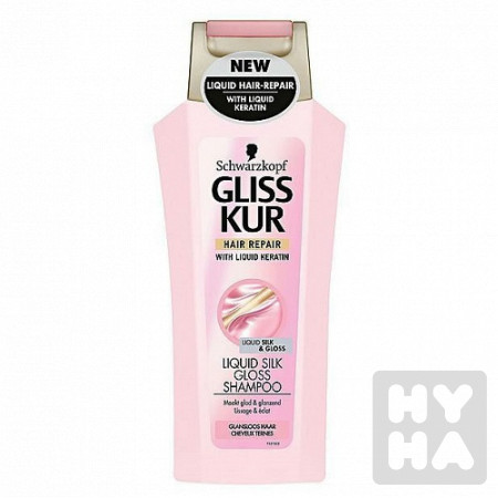 detail Gliss Kur šampón 250ml Liquid silk gloss