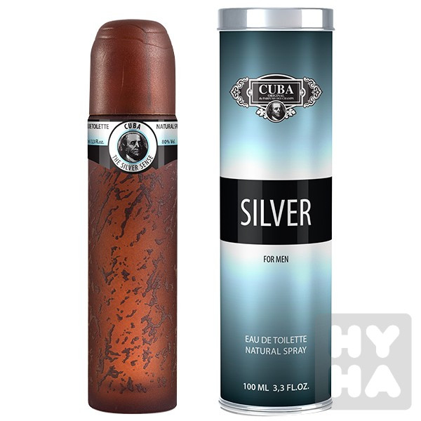 Cuba 100ml for men silver