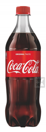 detail coca cola 1L