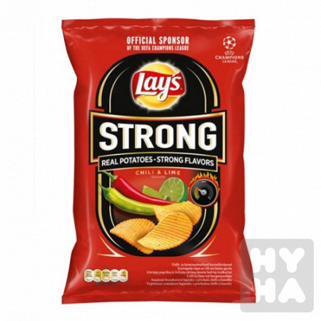 detail Lays Strong 65g Chilli & lime