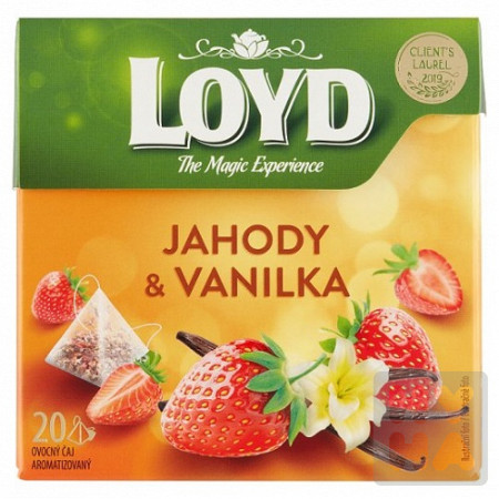 detail Loyd 40g Jahoda, vanilka