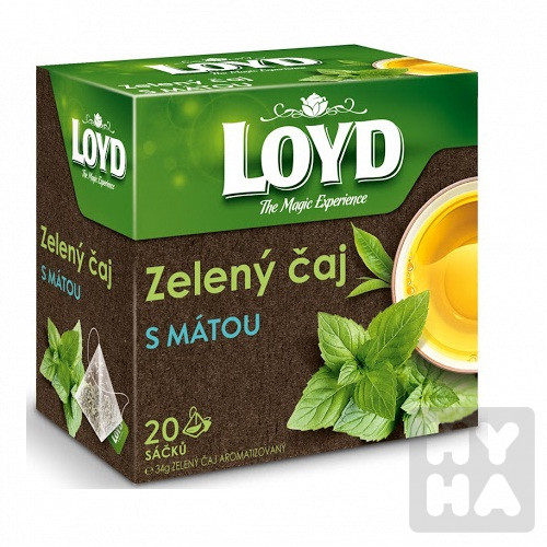 Loyd 40g Zelený čaj s mátou