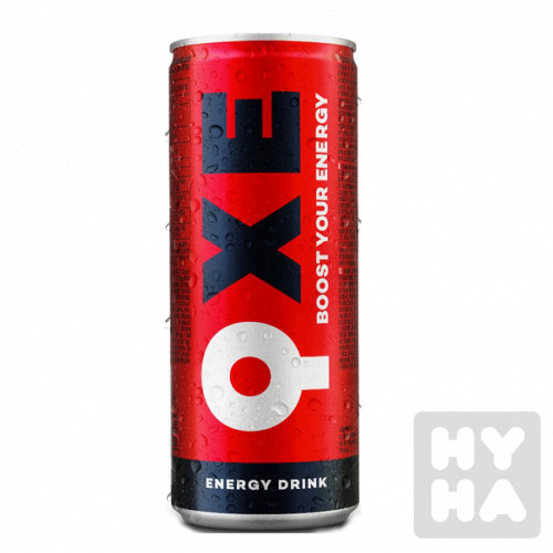 Energy drink QXE red 250ml
