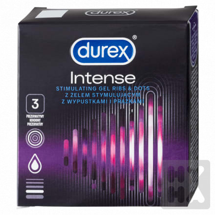 detail Durex Intense 3ks