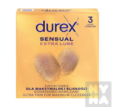 Durex 3ks Sensual Extra Lube