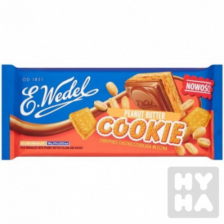 detail Wedel mlecne cookie peanut 290g