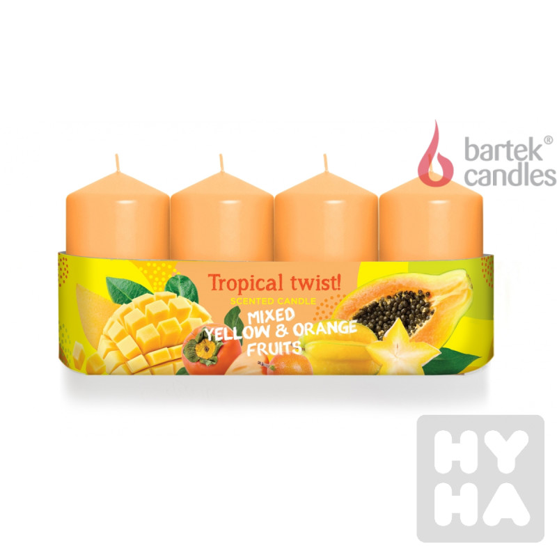 Bartek svicky advent 4ks/thang 240g tropical