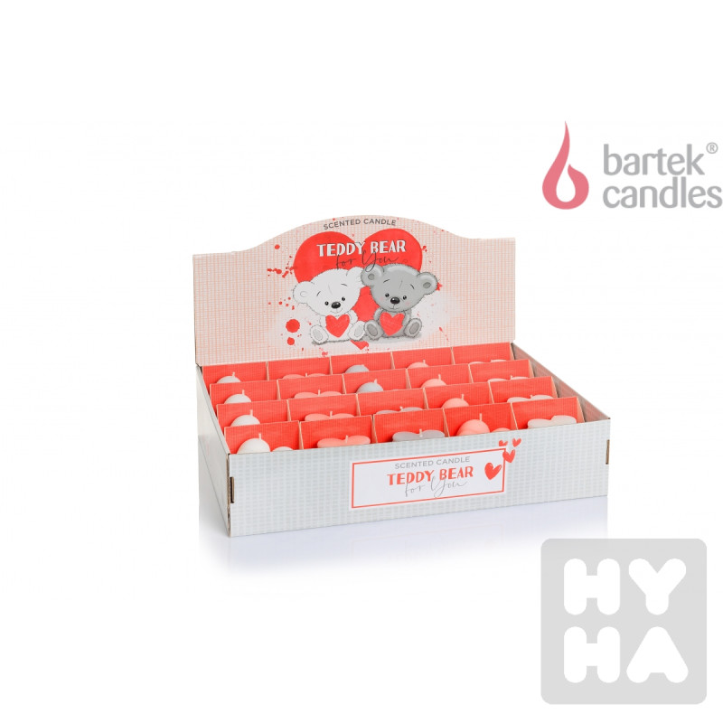 Bartek Teddy bear heart figurka 70