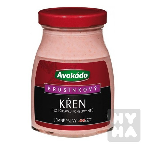 Avokádo 175g Křen brusinkový