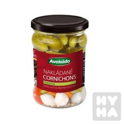 Avokádo 300g cornichons nakládané okurky
