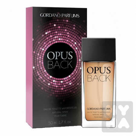 detail Gordano Parfums 50ml Opus Back