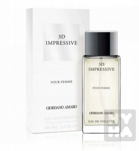 Gordano parfums 50ml 3D impressive