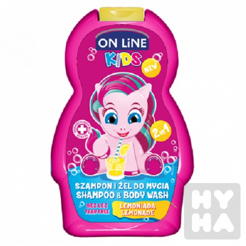On line kids spr.gel 250ml Lemon (F)