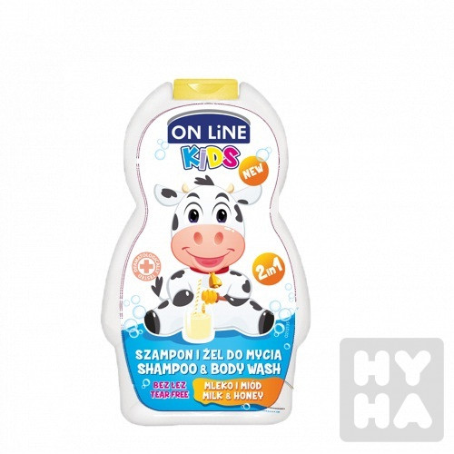 ONLINE Kids Sampon a Spr 250ml Milk