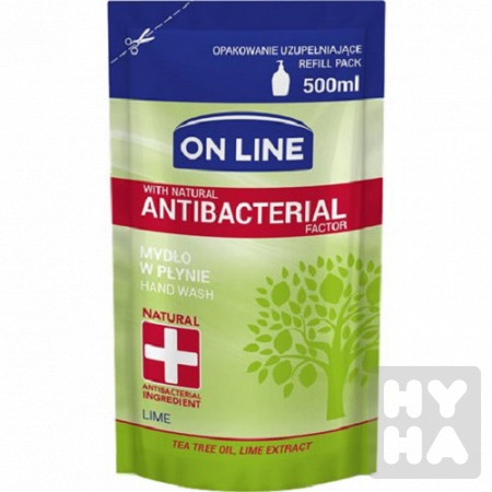 detail Online tekuté mýdlo 500ml Antibacterial lime extract