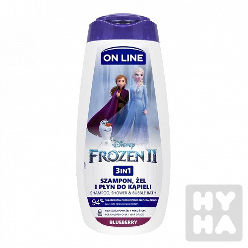 On Line shampon gel 400ml Frozen II