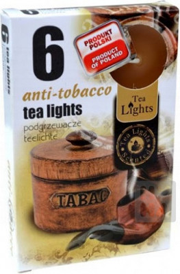 Admit tea light 6ks Anti tobacco