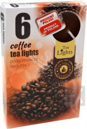 detail Admit tea light 6ks Coffee
