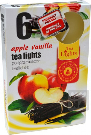 detail Admit tea light 6ks Apple Vanilla