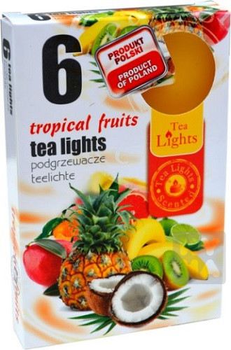 Admit tea light 6ks Tropical fruits