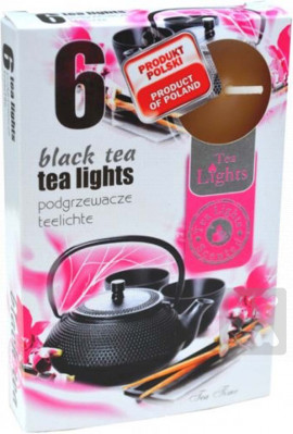 Admit tea light 6ks Black tea
