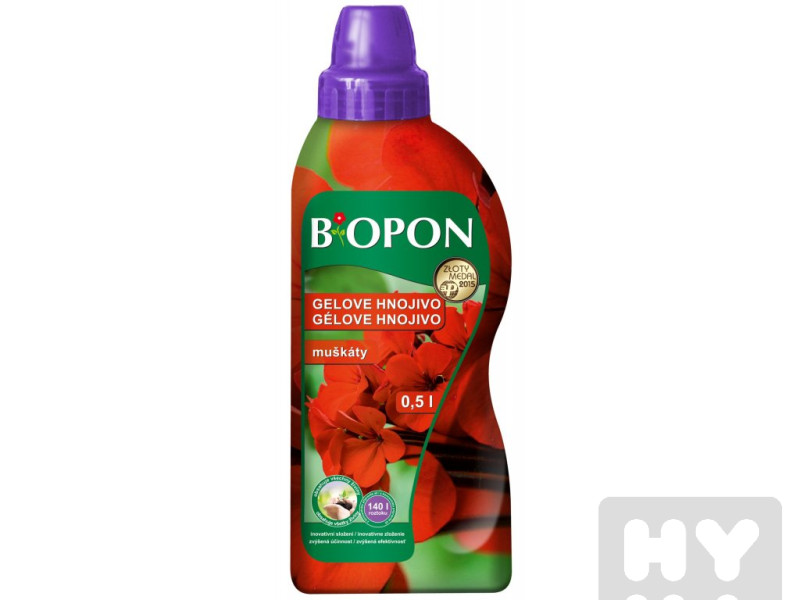 Bopon gelove hnojivo 0,5L muškáty
