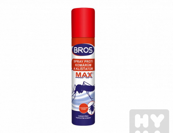 detail Bros spray proti komárům a klíštatům max 90ml